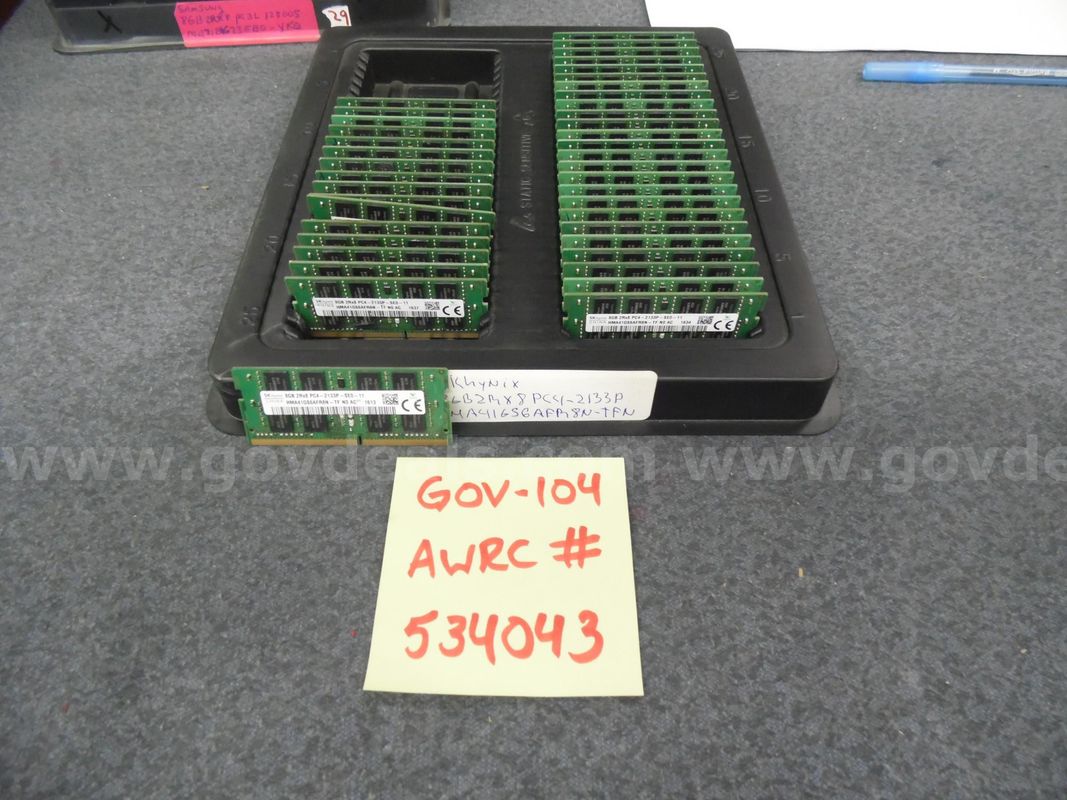 Laptop Memory: (42) 8 Gb 2rx8 Pc4 2133p