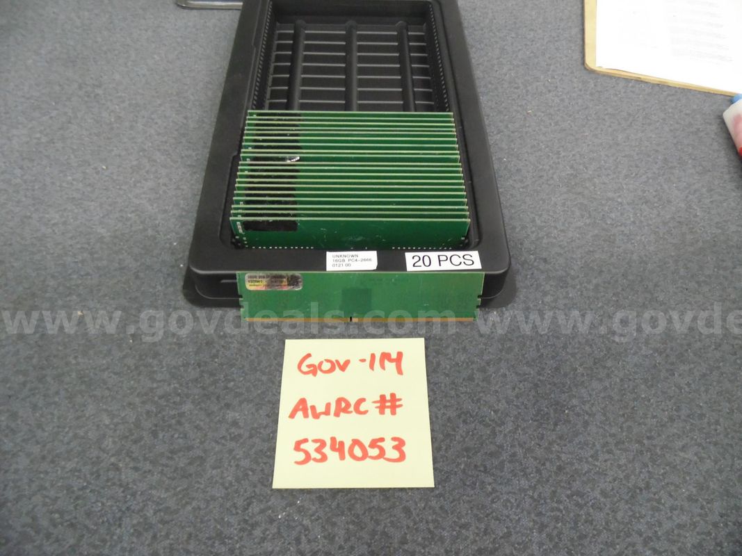 SERVER MEMORY: (70) 16 GB PC4 2666