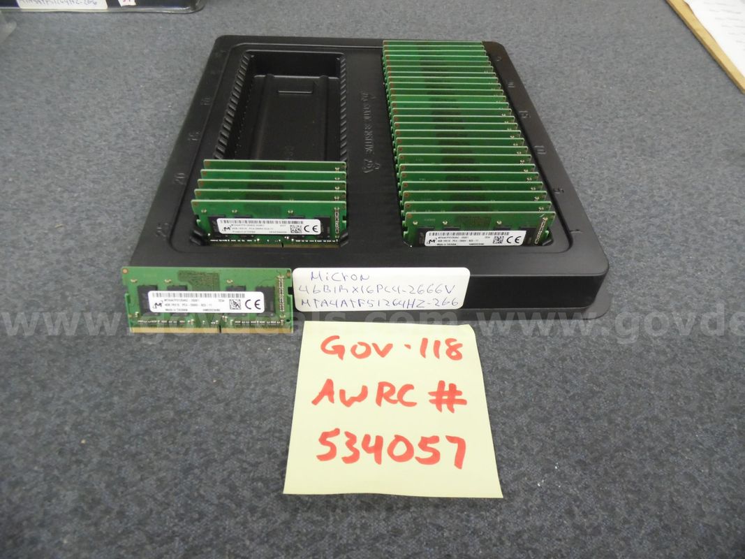 Laptop Memory: (631) 4 Gb 1rx16 Pc4 2666v