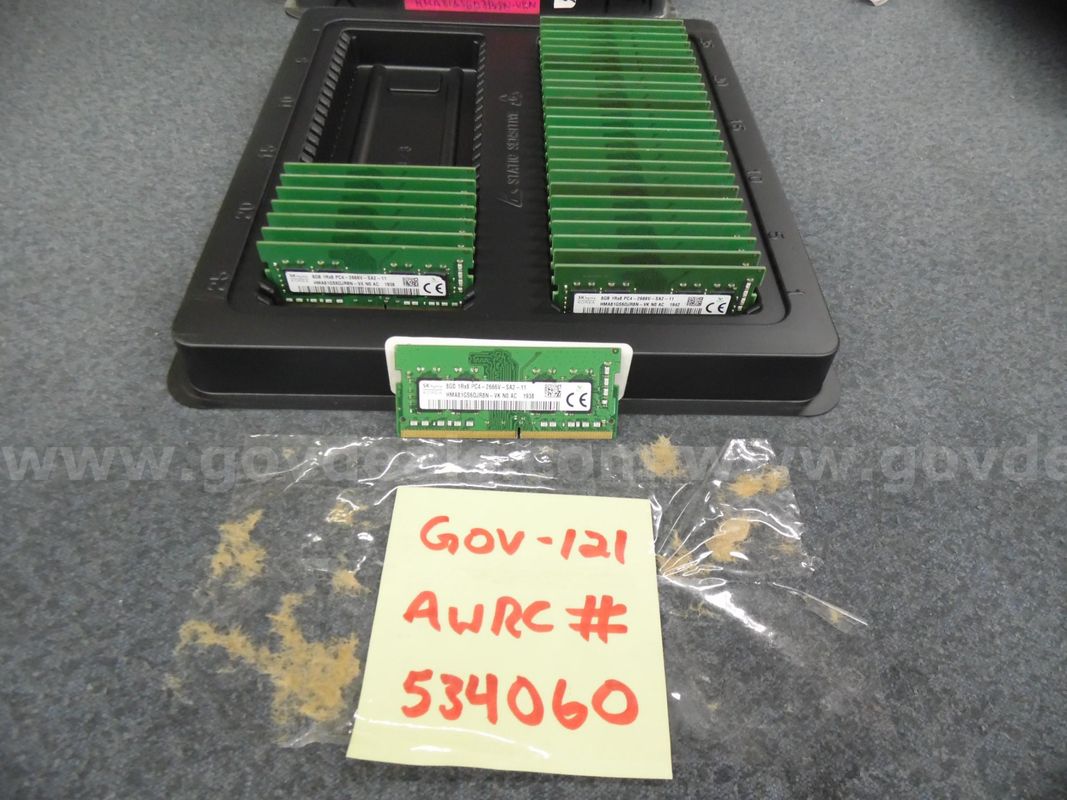 Laptop Memory: (133) 8 Gb 1rx8 Pc4 2666v