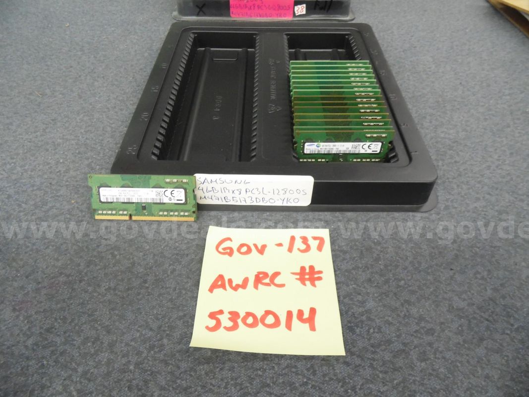 Laptop Memory: (65) 4gb 1rx8 Pc3l 12800s