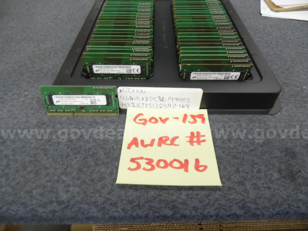 Laptop Memory: (100) 4 Gb 1rx8 Pc3l 14900s