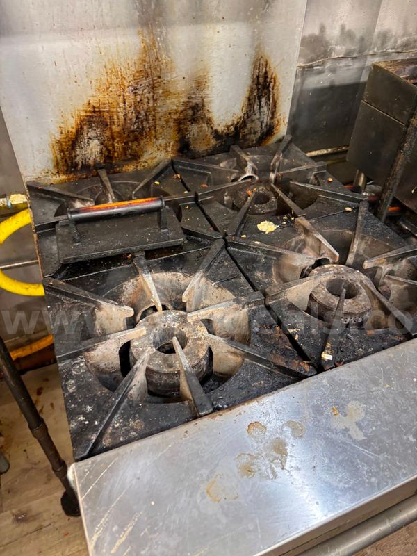 Sierra Gas Stove/Oven 4-burner