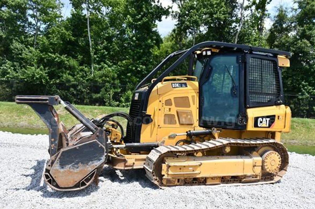 2020 Caterpillar D3K2 XL Crawler Tractor w/Mulching Head-- NEW ENGINE BY CAT