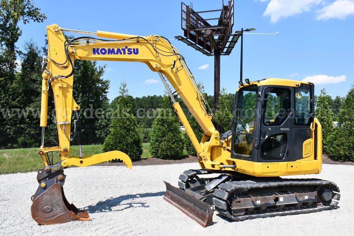 2023 Komatsu PC88MR-11 Compact Hydraulic Excavator