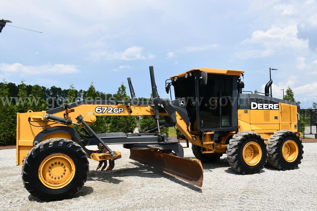 2017 John Deere 672GP Articulated Motor Grader