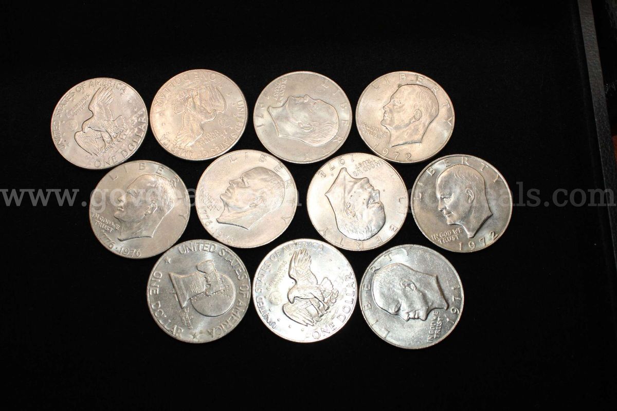 Lot of Coins and Currency