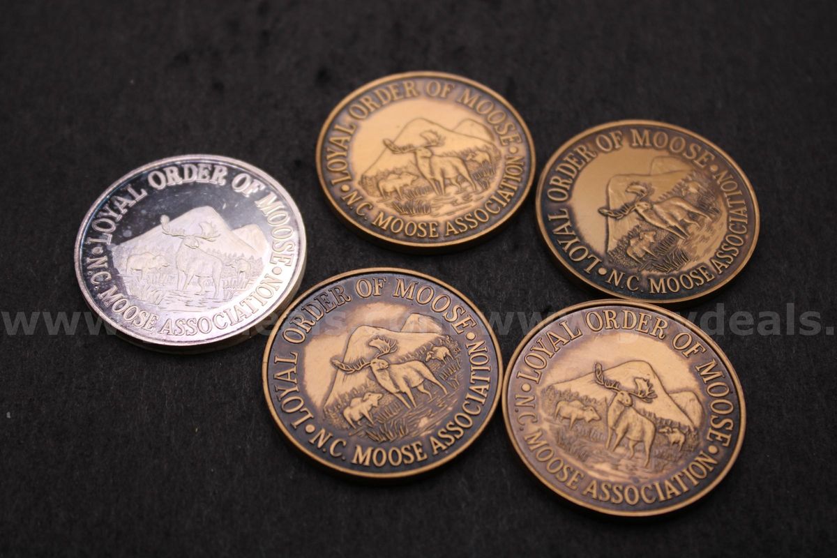 5- Order of The Moose Medals