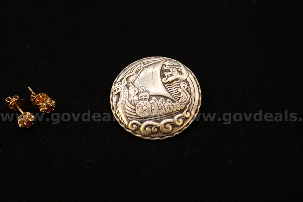 Lot of Mixed Jewelry, Stones and Coin