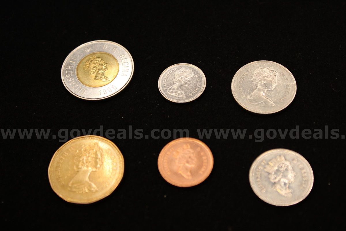 Lot of (6) Foreign Coins