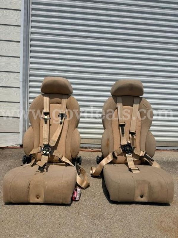 Military, Tan Seats w/ 5-Point Harness