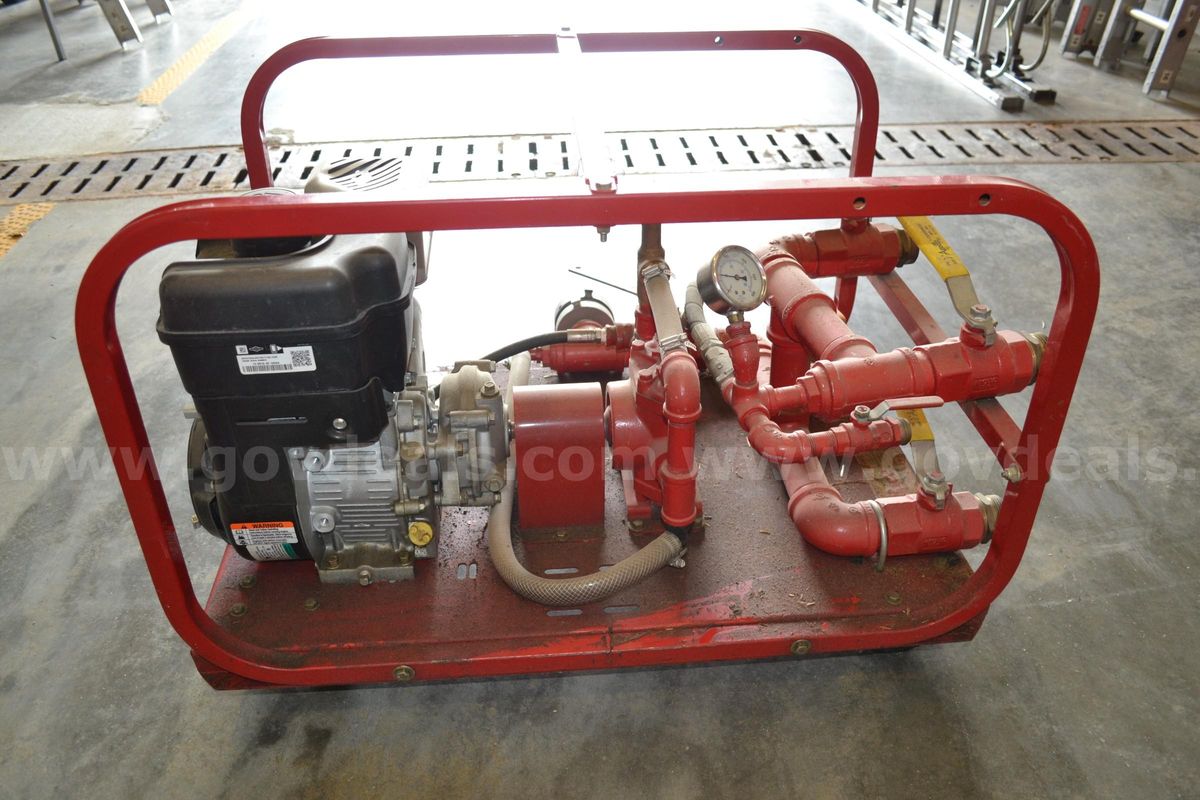 Hose Tester. Hydrostatic Test Pumps by Rice Hydro. Briggs and Stratton 900 Series Gas Motor. 205cc, 9 Foot Pounds of T
