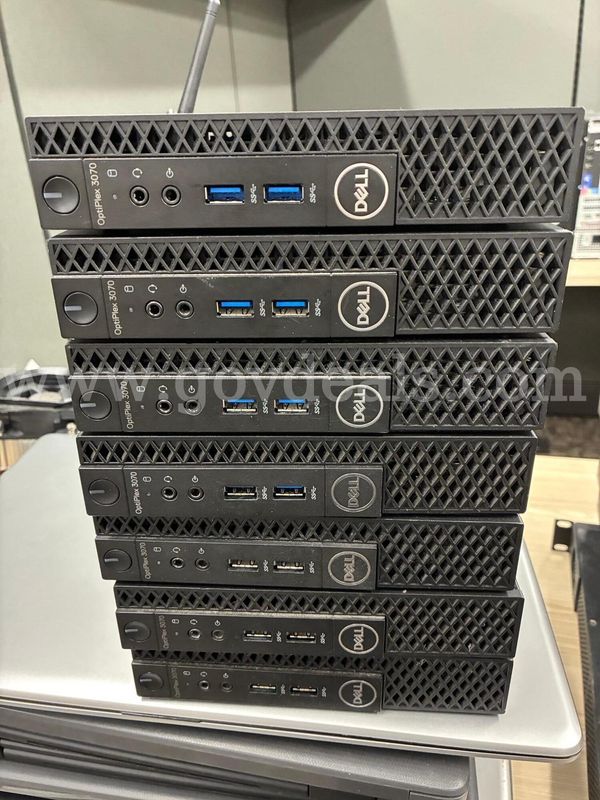 A Lot of 7 Dell Optiplex 3070 Intel Core i5 9th Gen