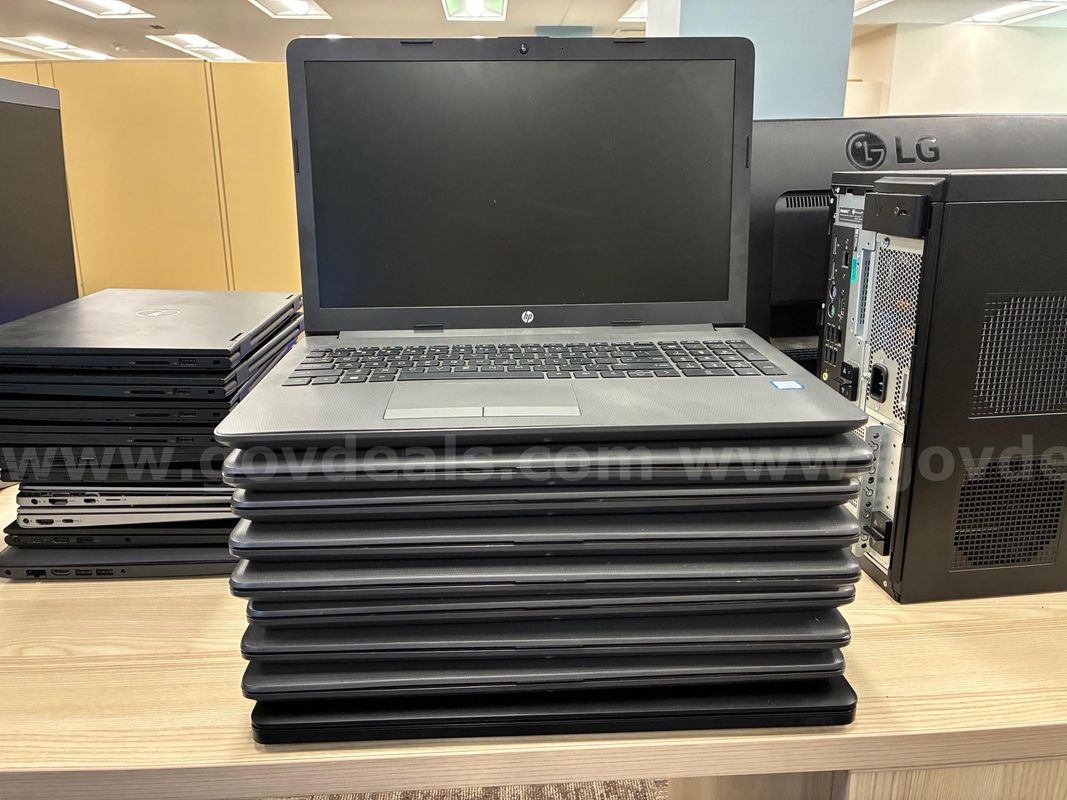 Lot of 9 HP and Dell Computer Laptops