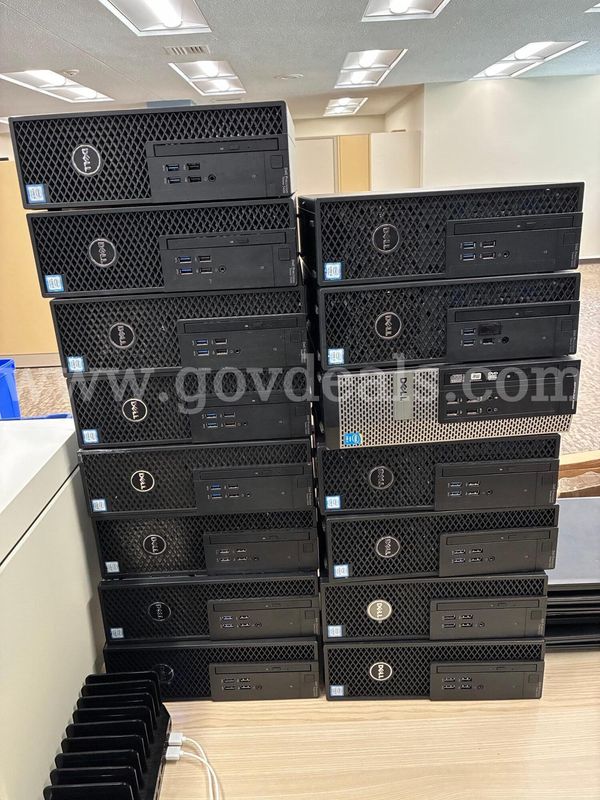 A Lot of 15 Dell Precision Tower 3420 Intel Core i5 7th Gen and Dell OptiPlex 9020 Intel Core i7
