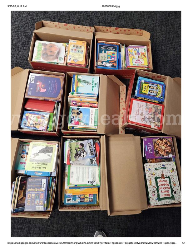 Library Books - Approx 549 Books