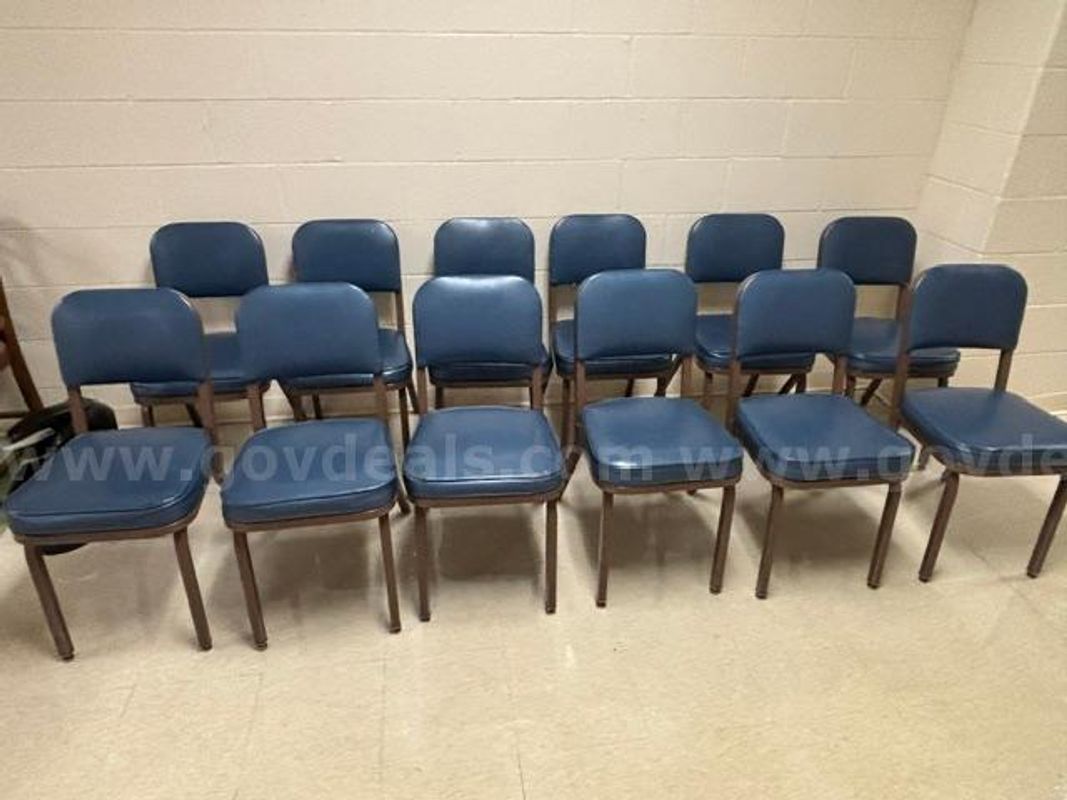 13 Blue Chairs