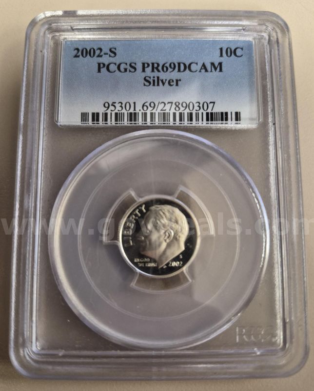 2002-S Dime