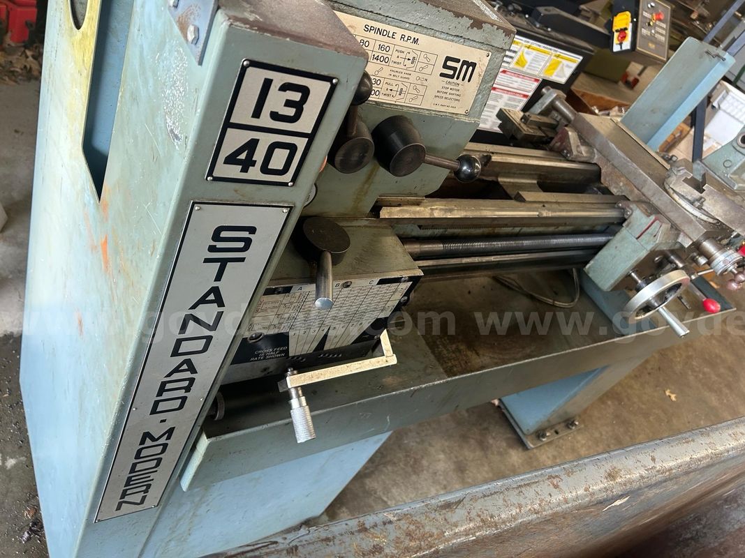 (2) 13x40 Standard Engine Lathe Machines