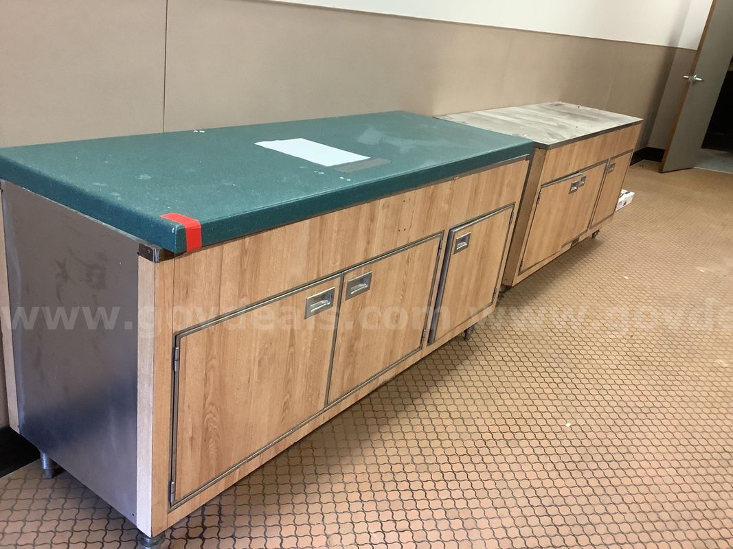 Lot of 2 Servery Tables