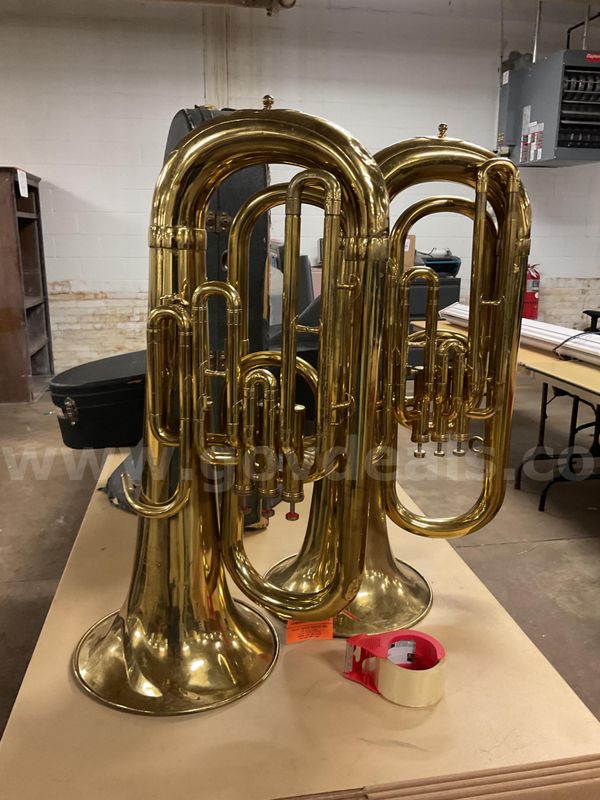 Lot of 4 tubas