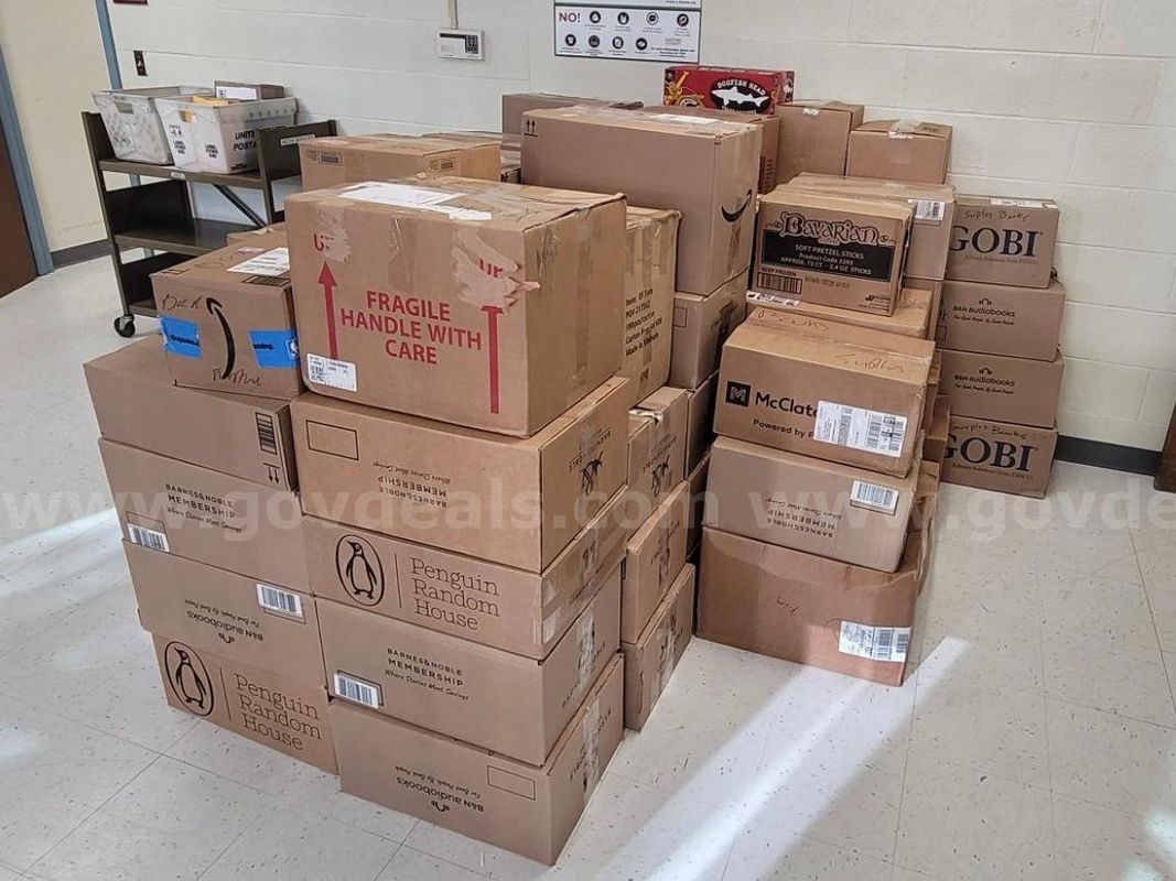 Lot of approximately 100 Boxes of Books