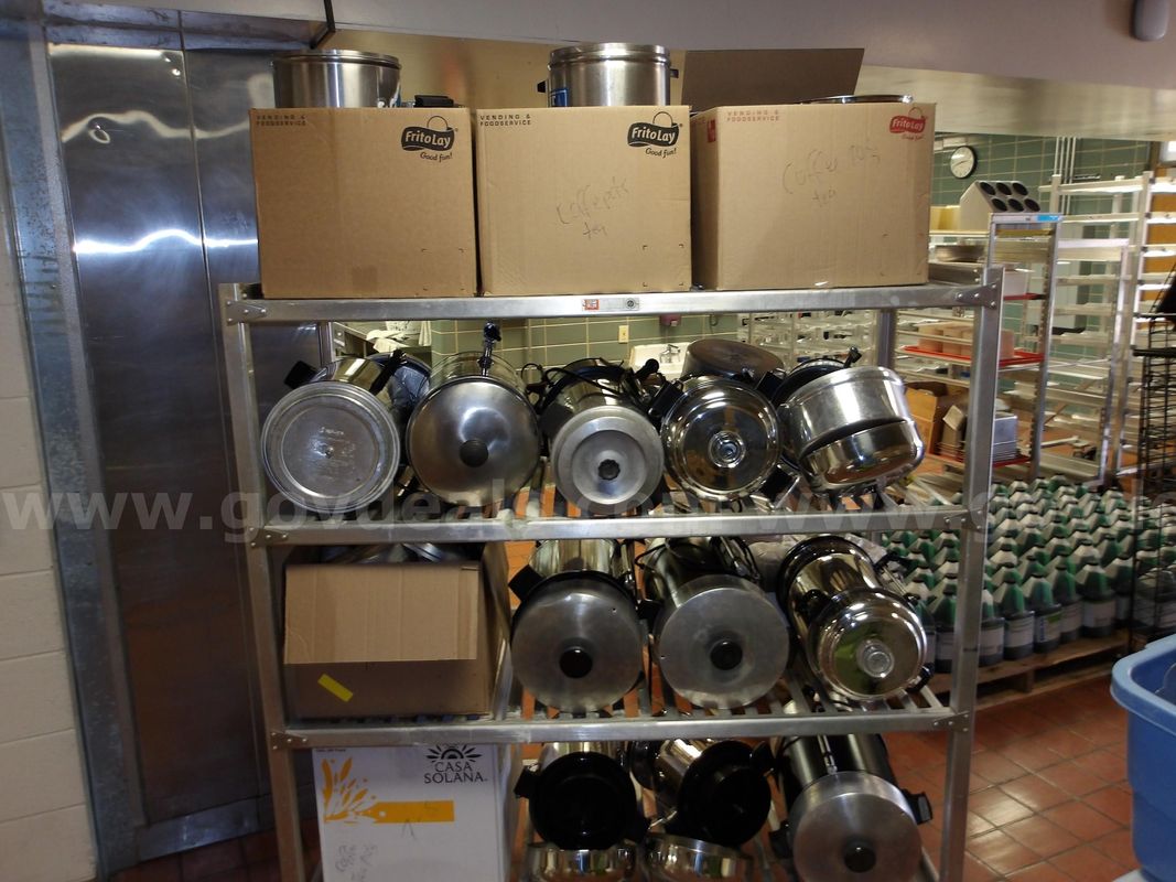 Coffee Makers / Food Platters / Cart