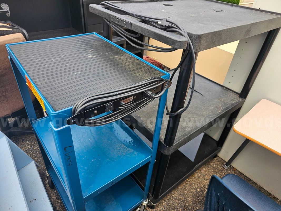 Group of push carts