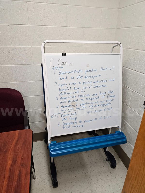 Classroom of furniture and miscellaneous