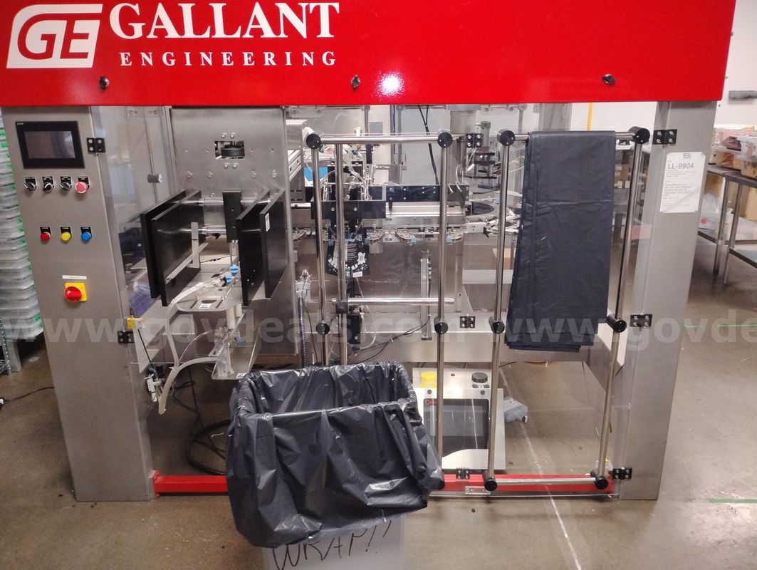 Gallant Model Rt-Pack 360 8 Station Single Lane Packaging Premade Pouch Machine