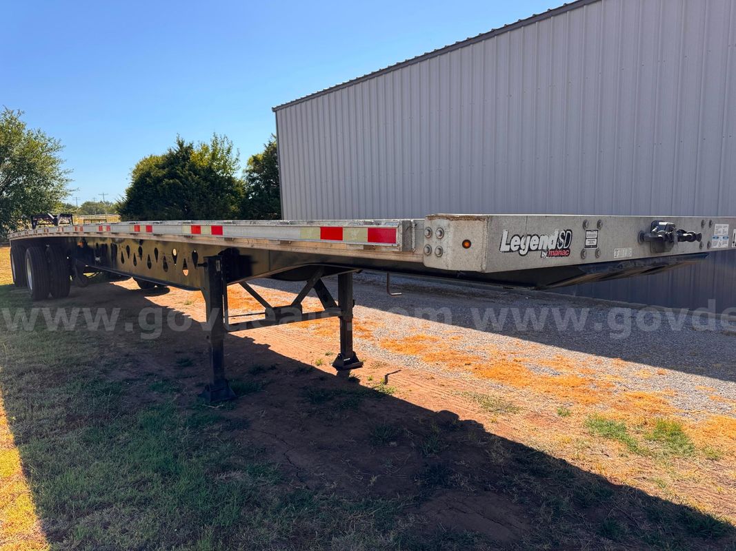 2020 Manac Legend SD T/A Flatbed Trailer