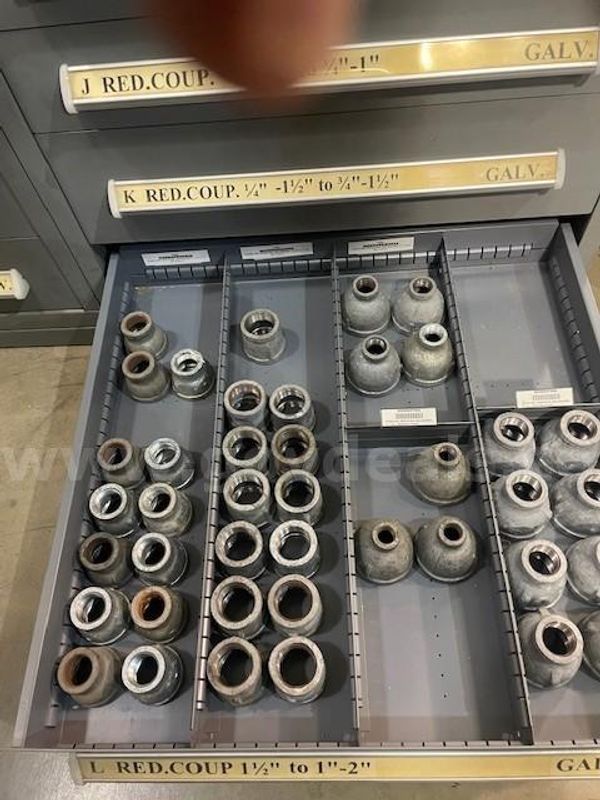 Lot of Galvanized Reducer Couplings & Street Elbow - Various Sizes