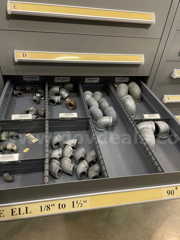 Lot of 90 Degree Galvanized Elbows