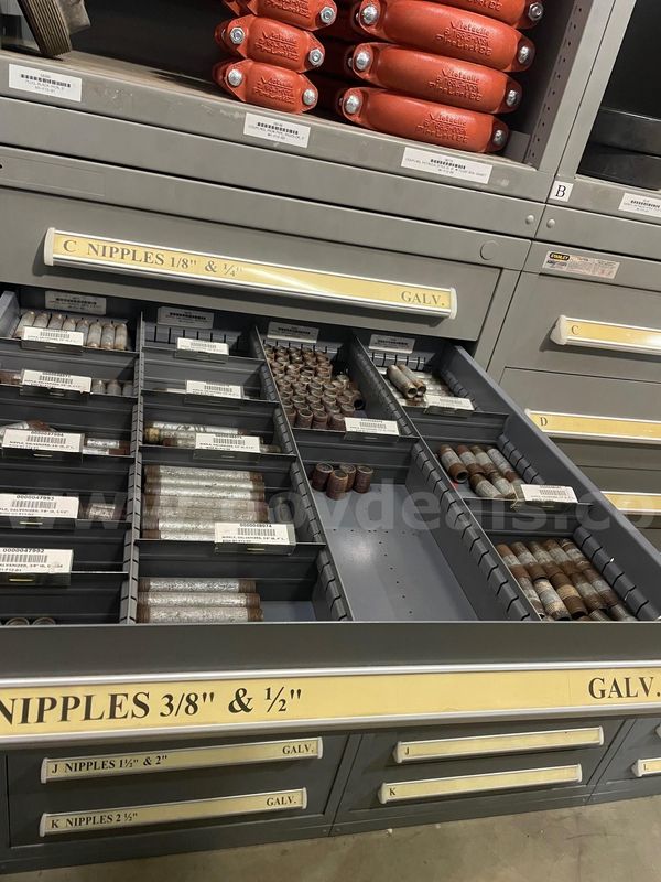 Lot of Galvanized Nipples - Various Sizes