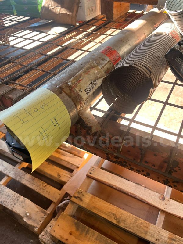 Mixed lot of exhaust parts