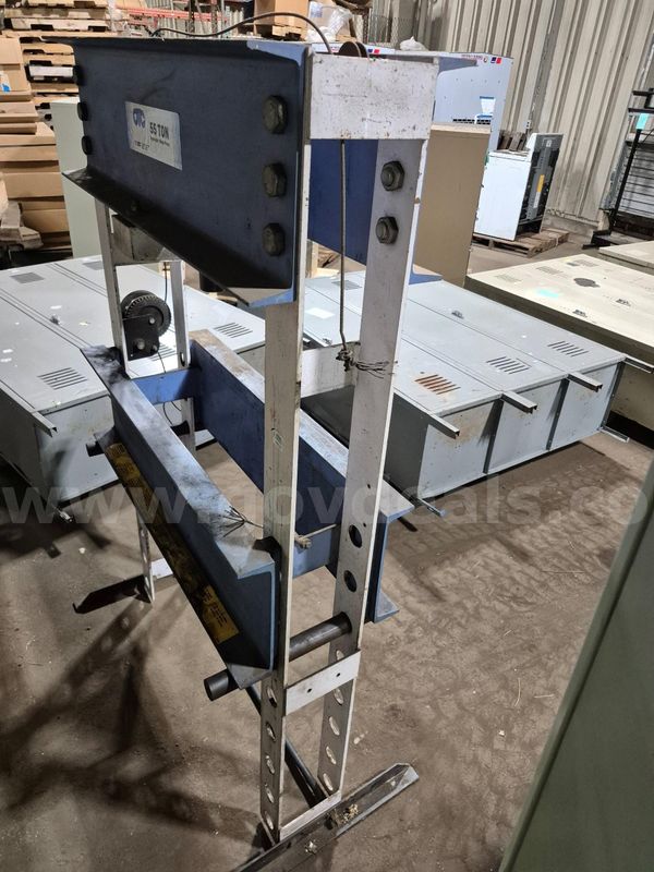Lot of one OTC 55 ton Hydraulic Press