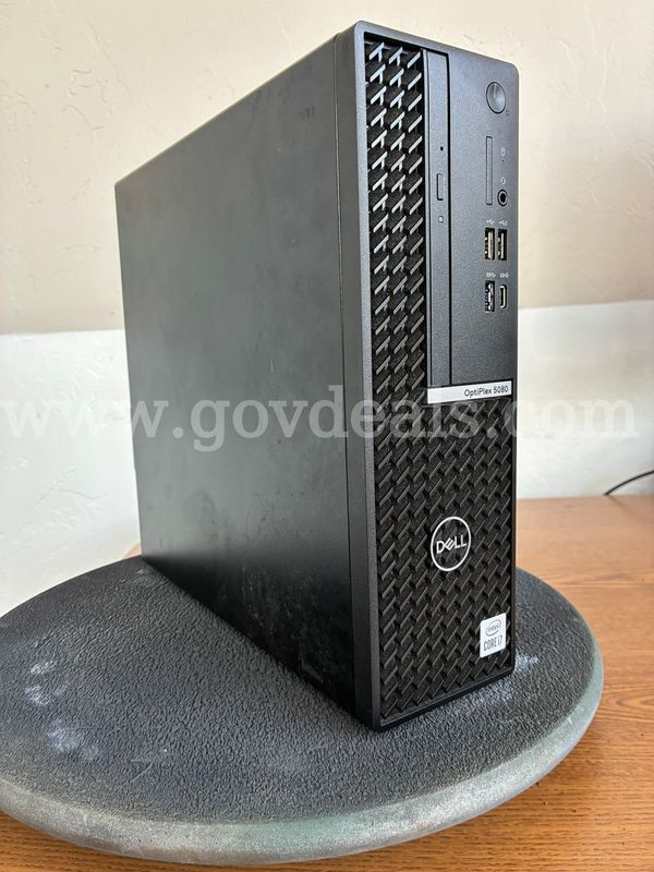 Dell OptiPlex 5080 Desktop Computer – Intel Core i7-10700 – 8GB RAM – 256GB Storage
