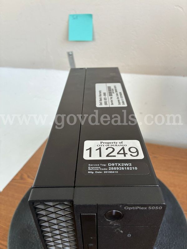 Dell OptiPlex 5050 Desktop Computer – I7 7700 – 8GB RAM – 500GB SSD