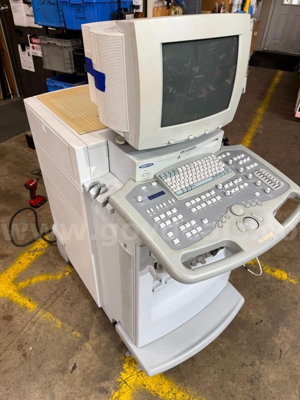 Acuson Aspen Ultrasound System with Probes, Printer, Recorder and Manuals – Parts/Repair