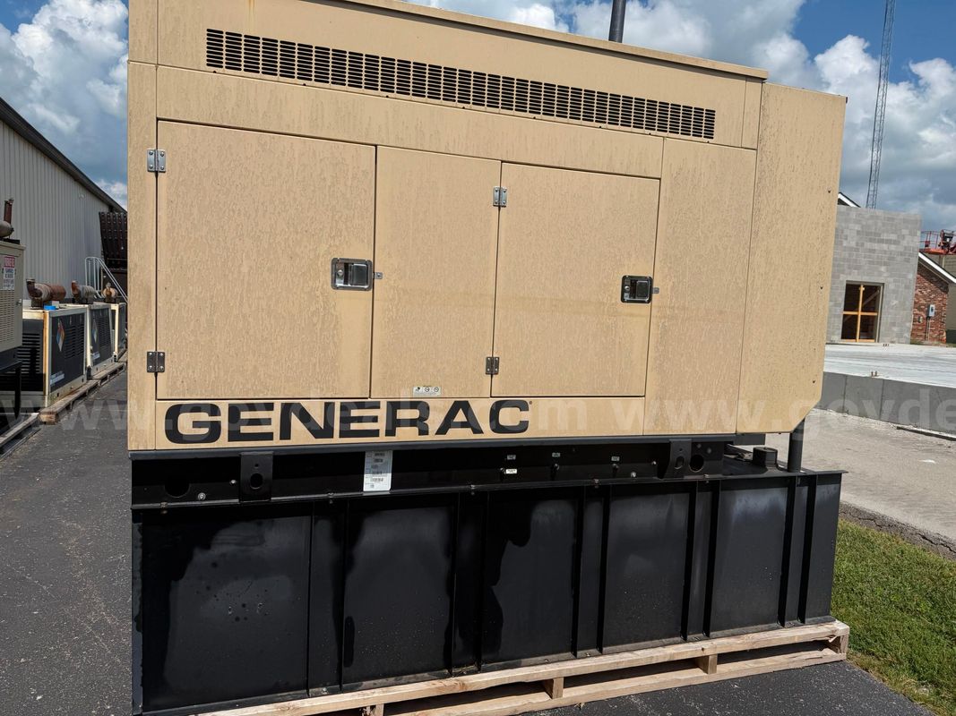 Generac 48kW Diesel Generator – John Deere 3.0L – 462 Hours – 120/240V 1PH