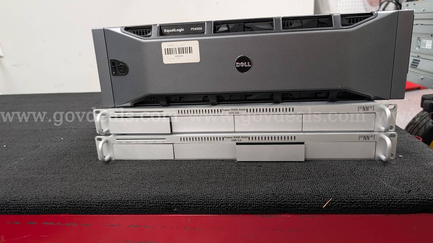 Lot 1 - Dell and Sonnet Fusion Rackmount Storage Systems
