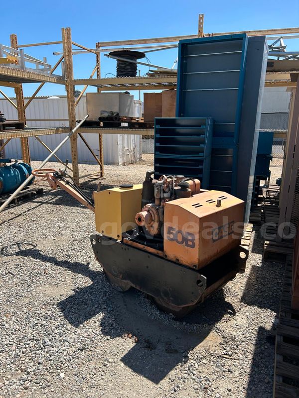 used Case 50B vibratory roller