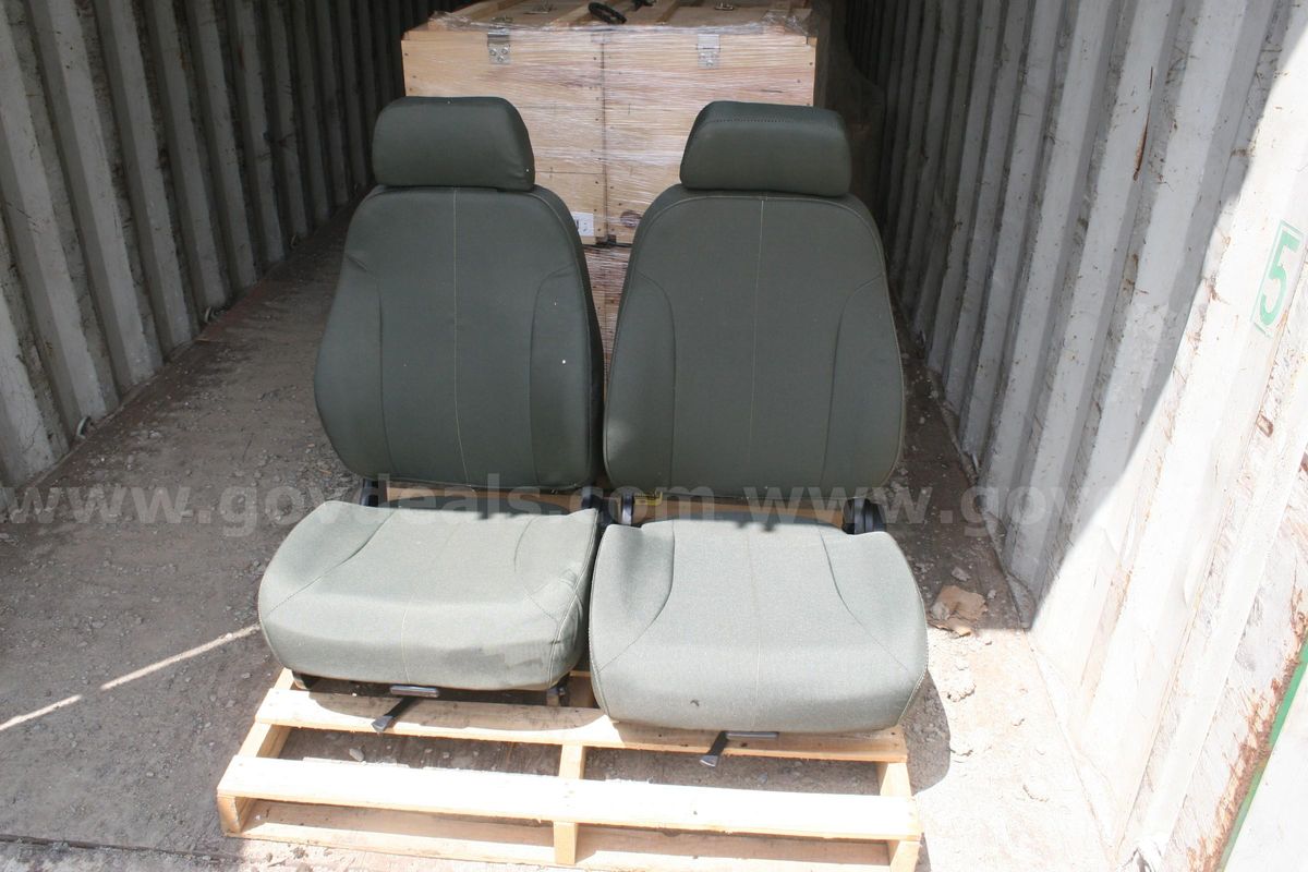 Lot of 2 Unused Vehicular Seats Military Surplus