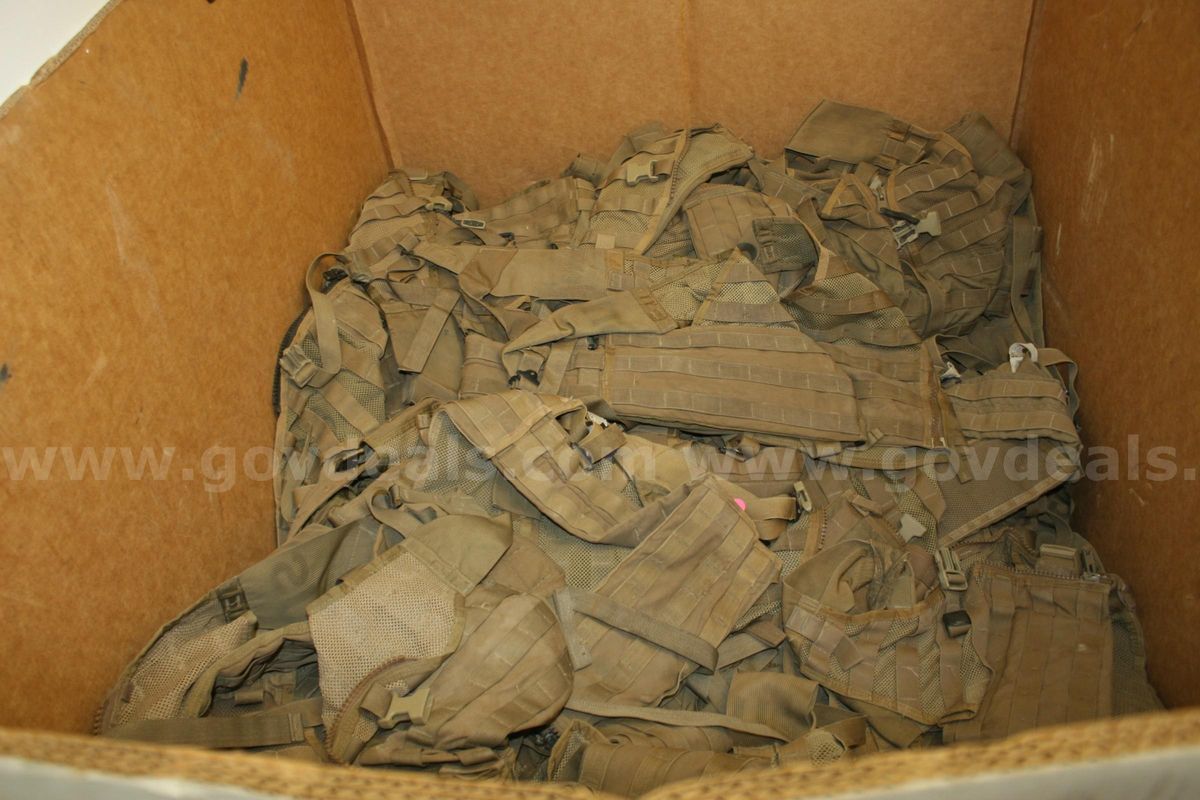 Lot of 25 Military Tactical Vests
