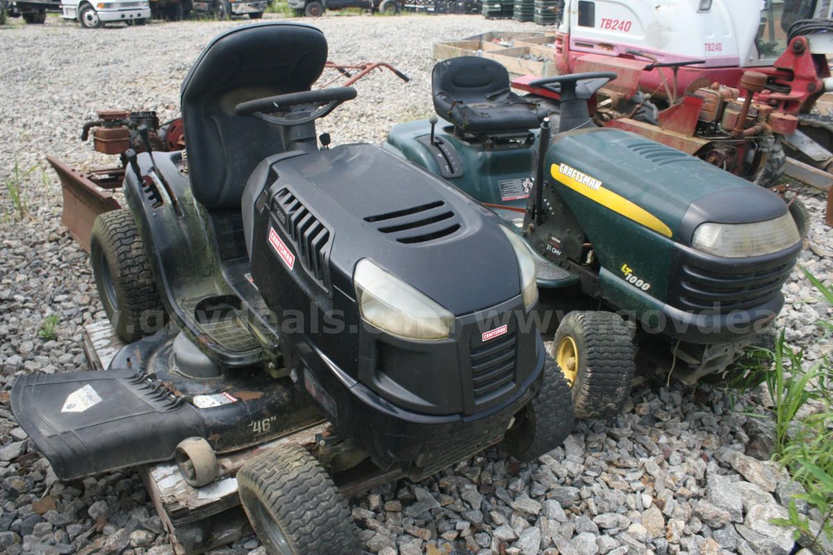 Lot of 2 Craftsman Mowers