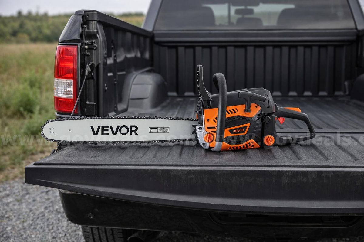 Free Shipping - NEW 62cc 20in Gas Powered Chainsaw 3.8HP Wood Cutting Tree Trimming Logging