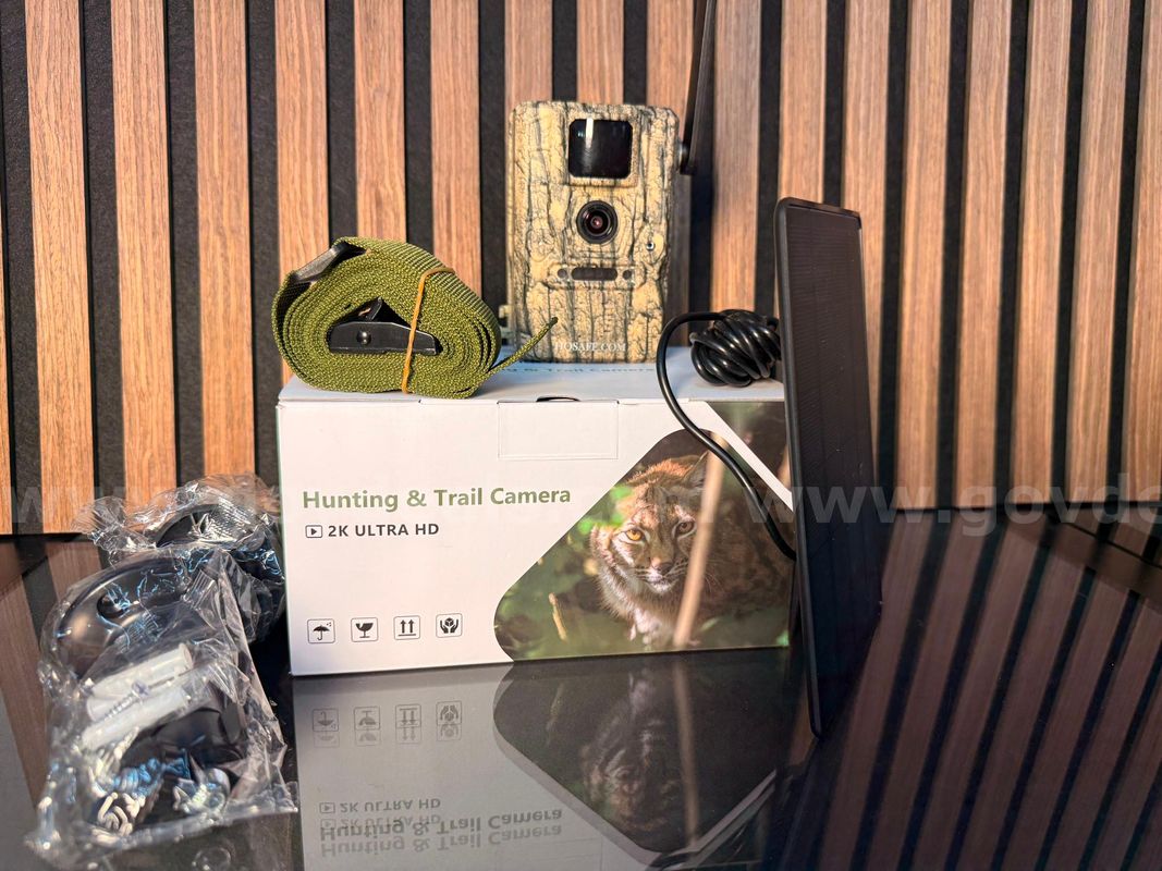 Free Shipping - New 2K Solar Powered Cellular Trail Camera with Live Streaming & SIM Card