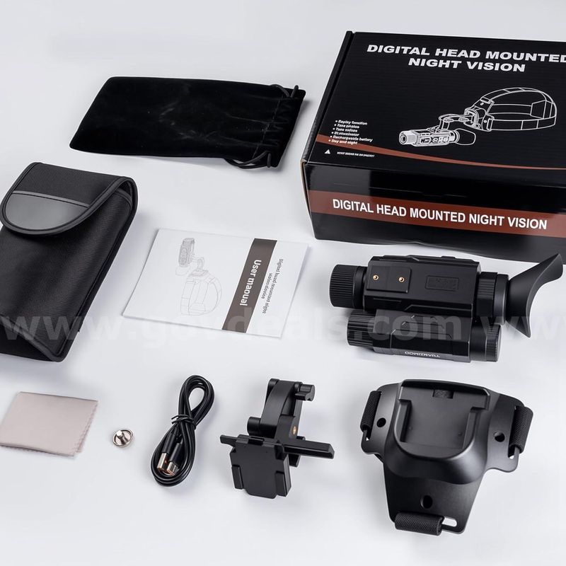 Free Shipping - New Digital Infrared Night Vision Monocular with Head Mount – Brand New