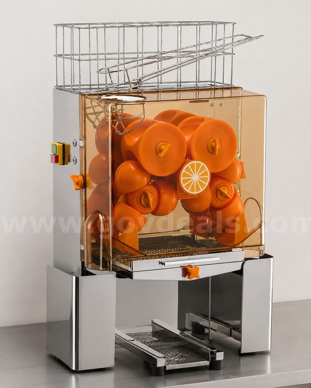 FREE SHIPPING New Commercial Automatic Orange Juicer Designed for Restaurants