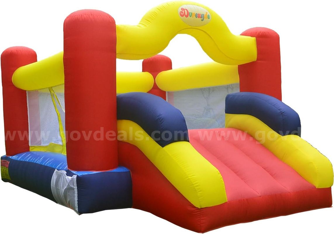 Free Shipping - NEW 12' x 9' Inflatable Bounce House with Slide, Blower and Dart Game